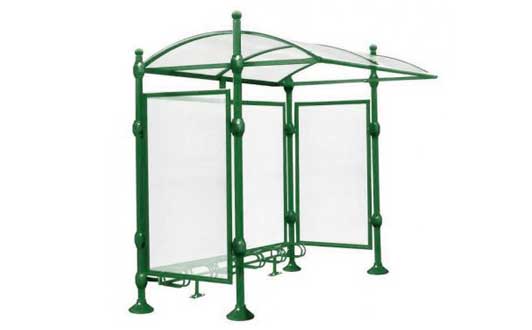 Cykelhus i olika färger