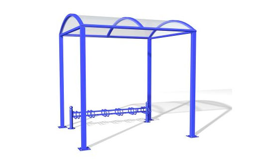 Cykelhus i olika färger